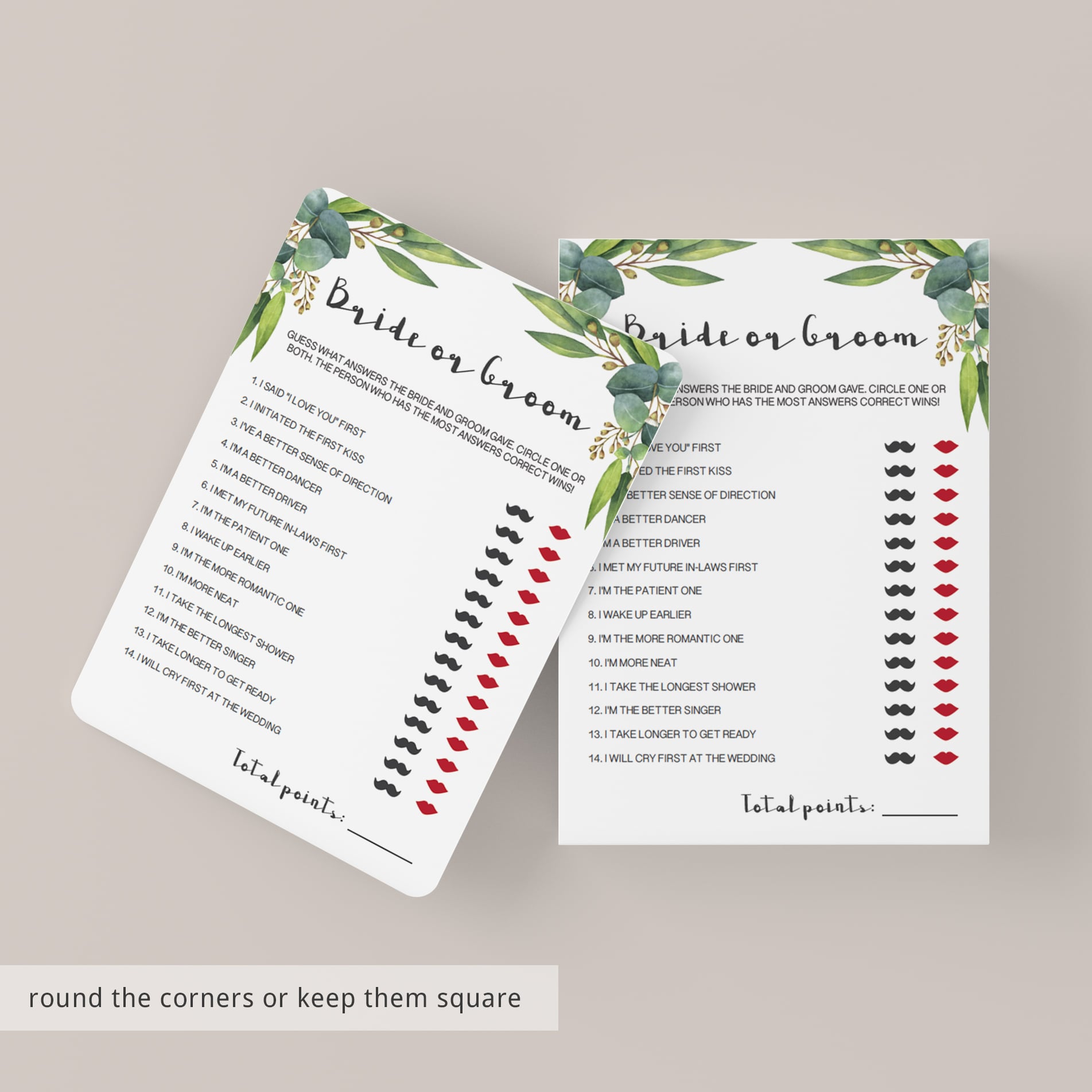 instant downloadable bridal shower game card bride or groom game