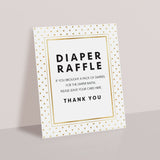 Gold polka dots baby shower ideas by LittleSizzle