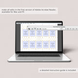 Printable gold glitter thank you tags by LittleSizzle