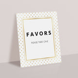 Modern party decorations printable by LittleSizzle