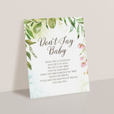 Funny shower games with green leaves instant download by LittleSizzle