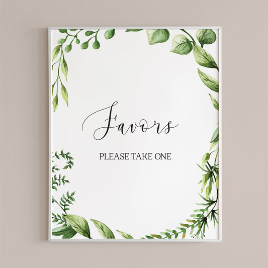 Greenery wreath baby shower decor favors table top sign by LittleSizzle
