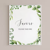 Greenery wreath baby shower decor favors table top sign by LittleSizzle