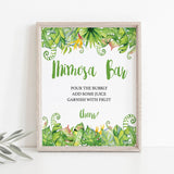 Instant download Hawaiian shower decor by LittleSizzle