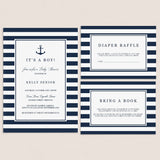 Nautical Baby Shower Invitation Templates by LittleSizzle