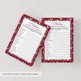 Holiday Word Scramble Game Instant Download