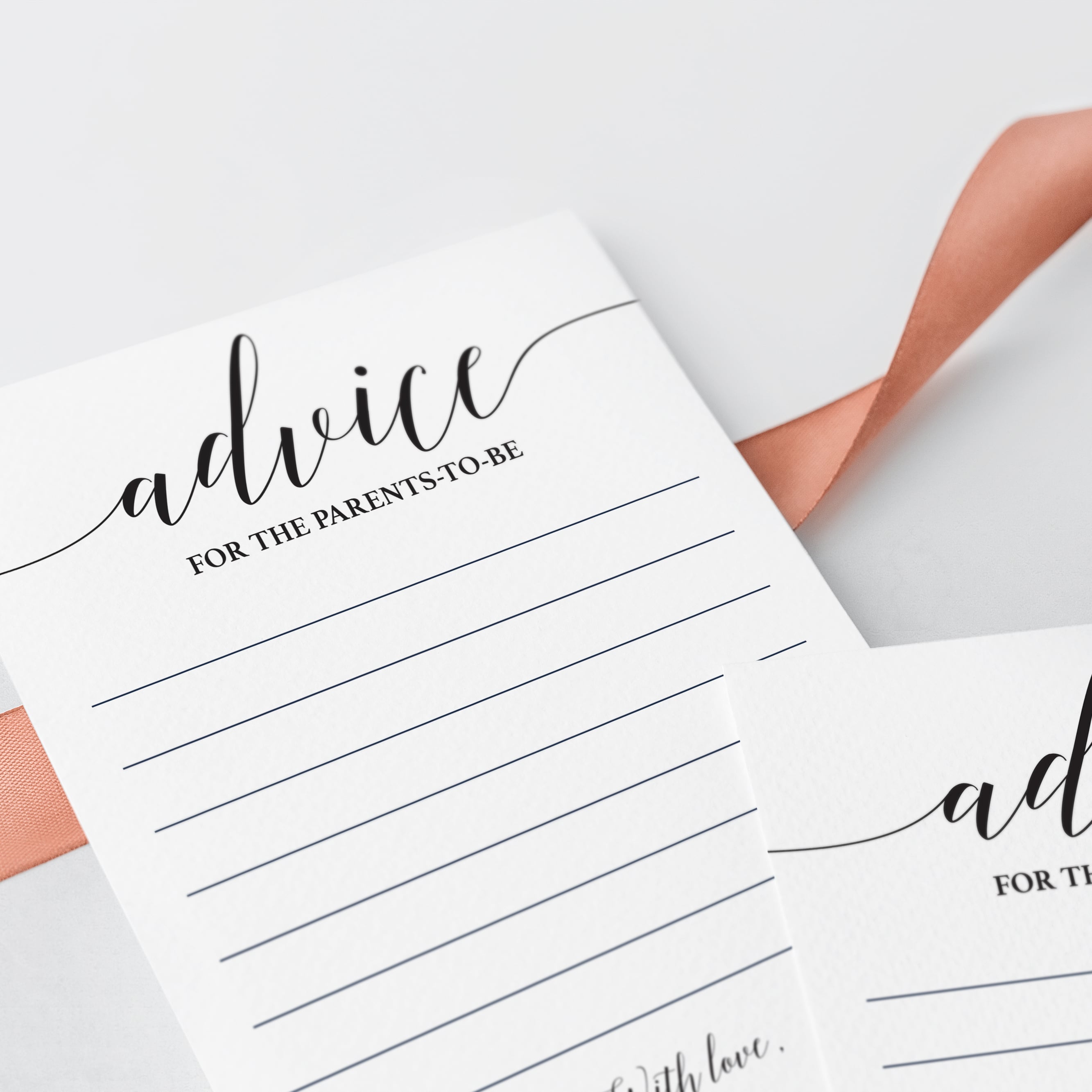 Advice for new parents printable by LittleSizzle