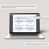 Editable books for baby shower cards by LittleSizzle