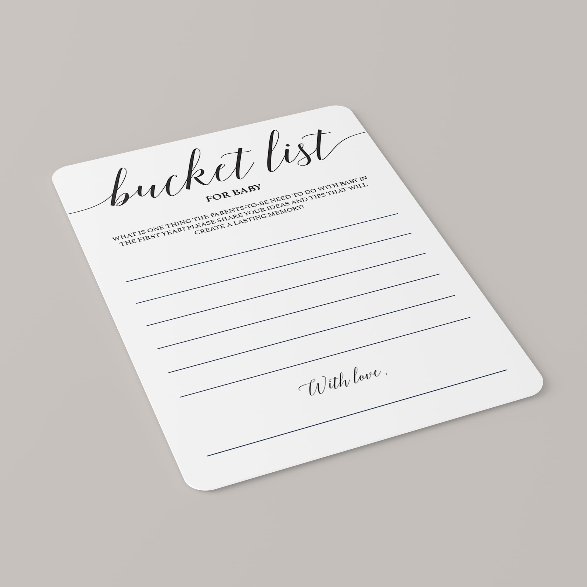 Printable baby shower keepsakes for parents to be by LittleSizzle