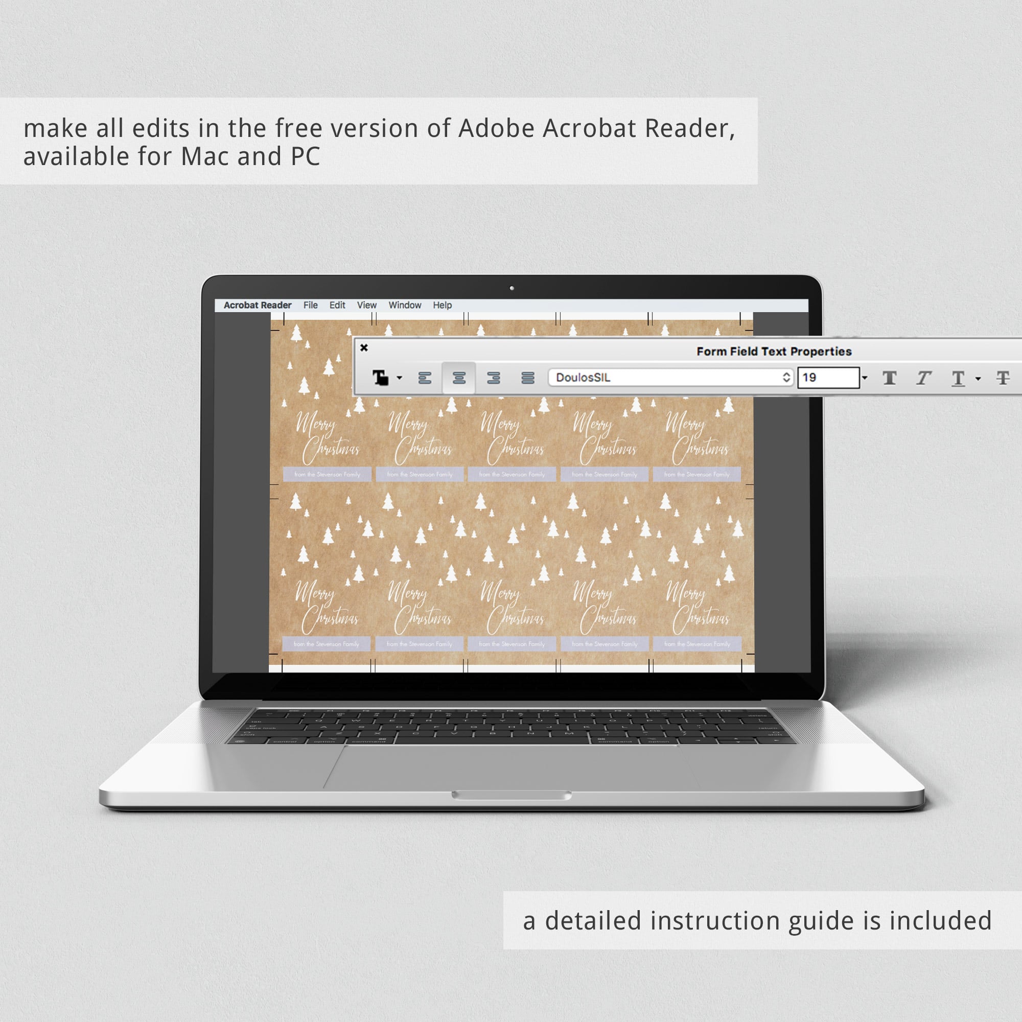 Rustic christmas gift tags by LittleSizzle