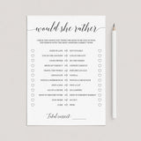 Simple layout baby shower games by LittleSizzle