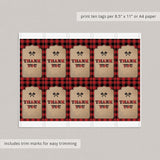 Buffalo Plaid Baby Shower Boy Party Pack Download