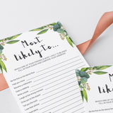 Who's Most Likely To Girls Night Game Printable
