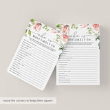Fun Ladies Night Game Who Is Most Likely To Printable