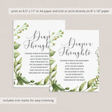 Midnight diapers game for baby shower printable sign by LittleSizzle
