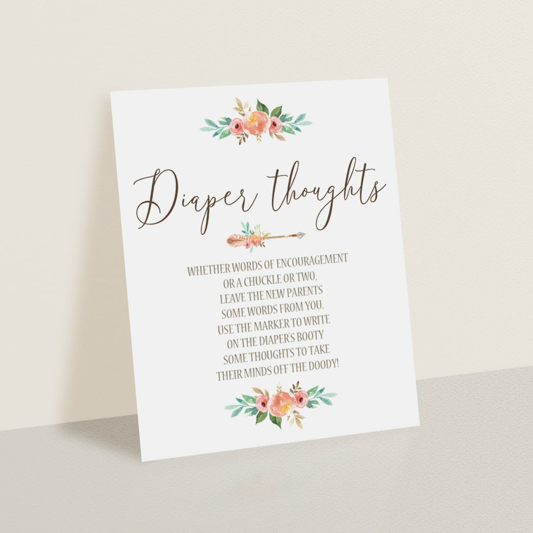 Editable baby shower game templates by LittleSizzle