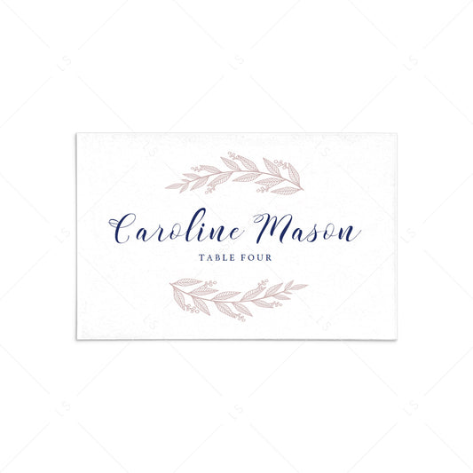 Editable place cards template by LittleSizzle