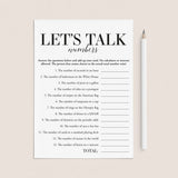Funny Icebreaker Trivia Quiz Let's Talk Numbers with Answer Key by LittleSizzle
