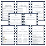 Nautical Bachelorette Party Games Bundle Printable by LittleSizzle