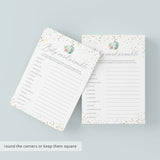 Floral Pumpkin Baby Shower Word Puzzle Printable