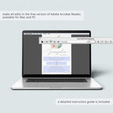 Floral Pumpkin Baby Shower Invitation Set