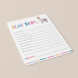 Llama Baby Shower Games Dear Baby Printable