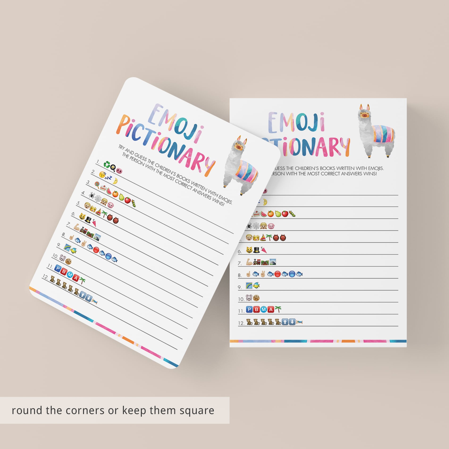 Summer baby shower games by LittleSizzle