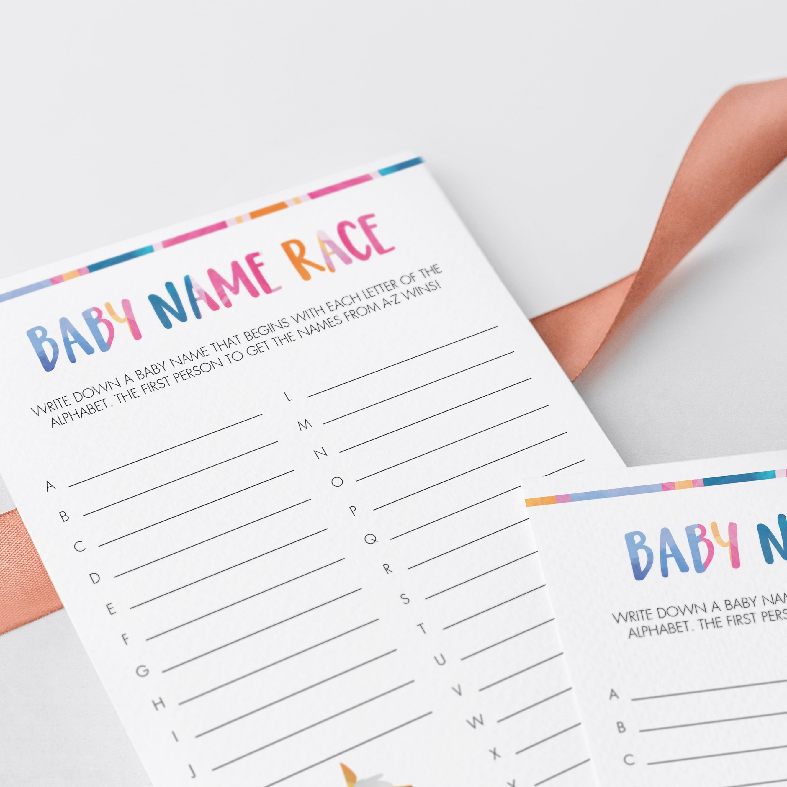 llama mama baby shower games ideas by LittleSizzle