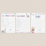 Llama mama baby shower games pack printable by LittleSizzle