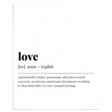 Love Definition Printable by LittleSizzle