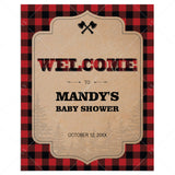 Forest Party Welcome Sign Template by LittleSizzle