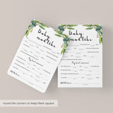 Funny baby shower advice cards by LittleSizzle