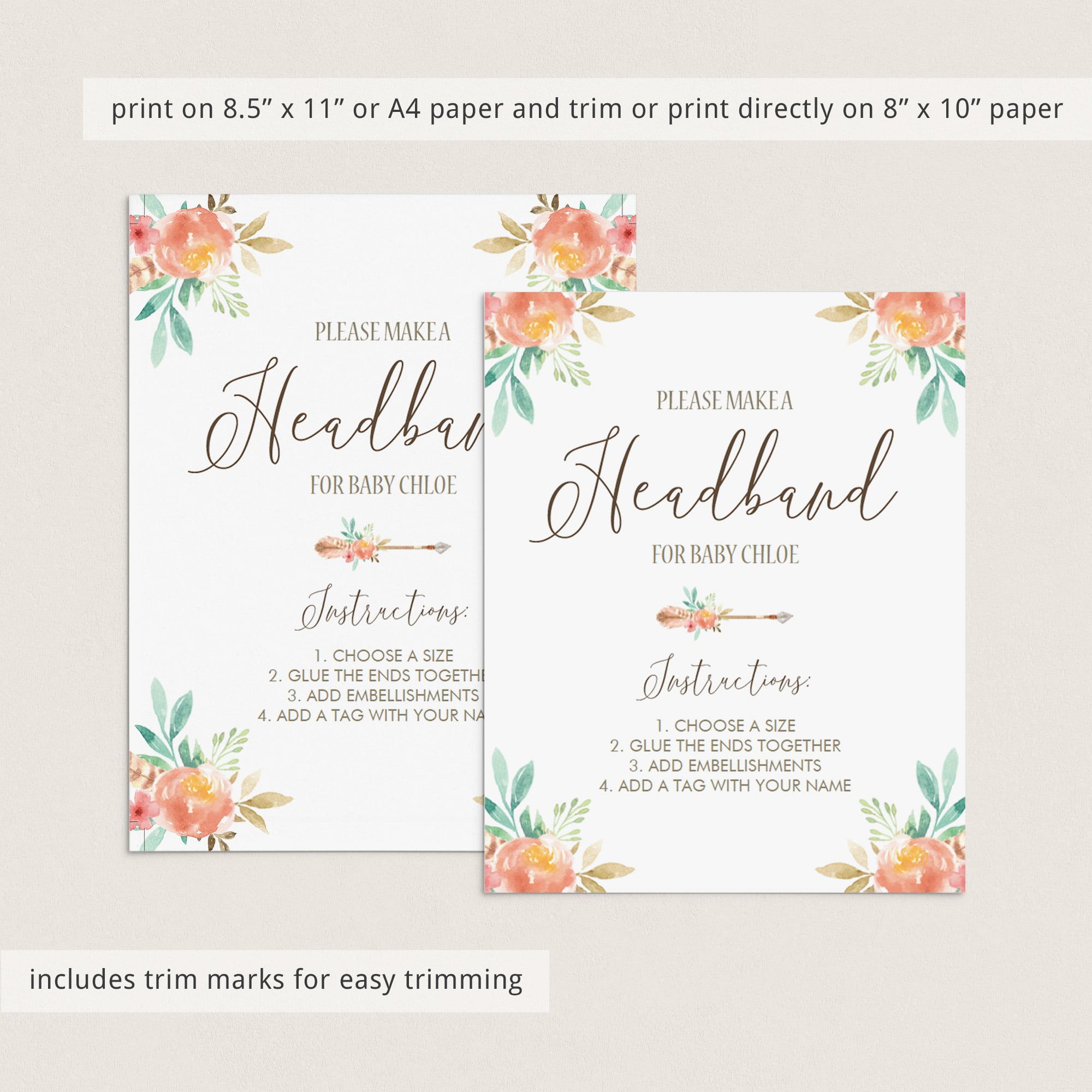 DIY girl baby shower ideas by LittleSizzle