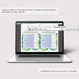 palm leaf bridal shower what did he say game printable