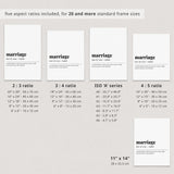 Marriage Definition Print Instant Download