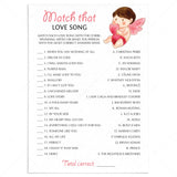 Match The Love Song Game Instant Download by LittleSizzle