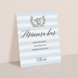 Printable Baby Shower decorations for boys by LittleSizzle