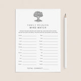 Fun Family Reunion Game for Large Groups by LittleSizzle