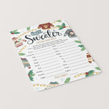 Ugly Sweater Party Game for Groups Mind Match Printable