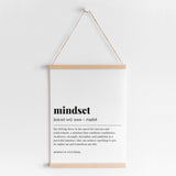 Mindset Definition Print Digital Download