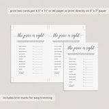 Minimalist Baby Shower Complete Bundle 19 Printables