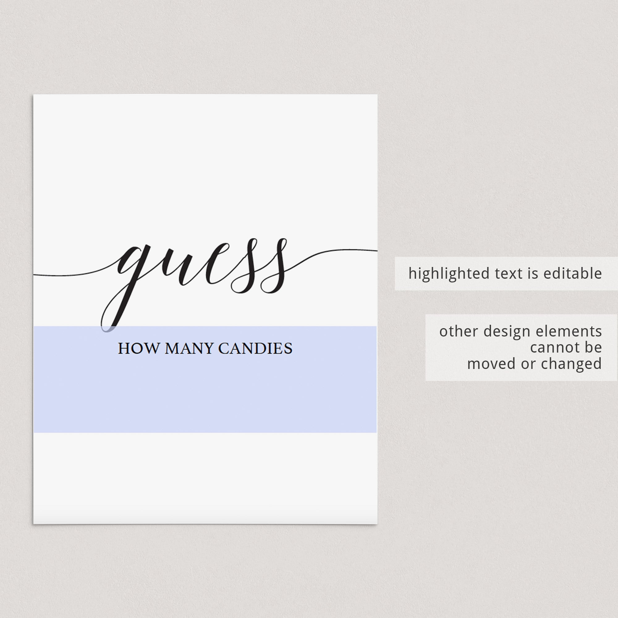 Simple guess how many game template by LittleSizzle