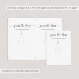 printable bridal shower game cards by LittleSizzle