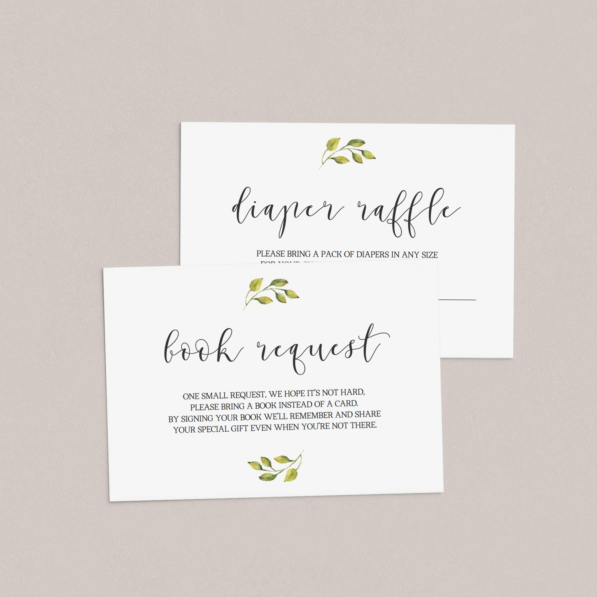 DIY baby sprinkle invitation set templates by LittleSizzle