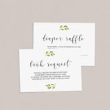 DIY baby sprinkle invitation set templates by LittleSizzle