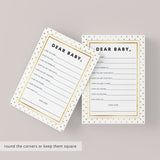 Neutral Gold Baby Shower Games Bundle Printable