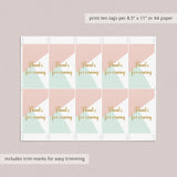 Pastel Party Favor Tag by LittleSizzle