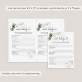 Chic Ladies Birthday Party Games Pack Printable