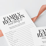 12 Printable Family Reunion Games + Bonus