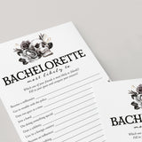 Gothic Bachelorette Party Game Who Is Most Likely To Printable